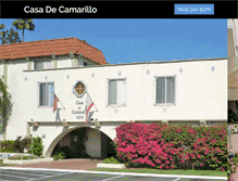 Tablet Screenshot of casadecamarillo.com